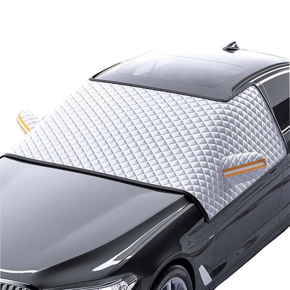 Car Windshield Snow Cover For Eclass W213 20162023 4Door Front Windscreen Cover With Reflective Strips 9382693473066