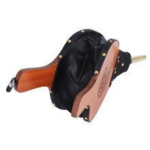 Large Wood Fireplace Bellows 45.5x19.7cm with Hanging Strap for BBQ & Camping