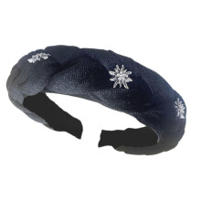 (Black) Adjustable Slip Braided Hairband Wide Headpiece For Workouts Running Gym Daily Use Soft Material Red