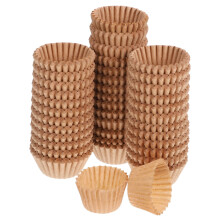 1000pcs Brown Mini Cupcake Liners Greaseproof Paper Baking Cups Disposable Muffin Wrappers for Party