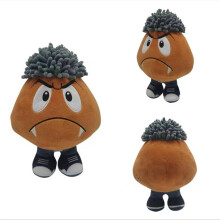 (brown,25cm)Ken Carson Goomba Plush Toy Stuffed Animal Doll Super Mario Game Character Soft Cuddly Collectible Gift