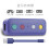 (Purple) Bluetooth Controller Adapter for Nintendo Switch, Compatible with WII NES SNES NGC Gamepad, Wireless Converter for Switch/Switch OLED 2
