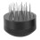 Tamper per caffè a ago da 58 mm in alluminio nero 3