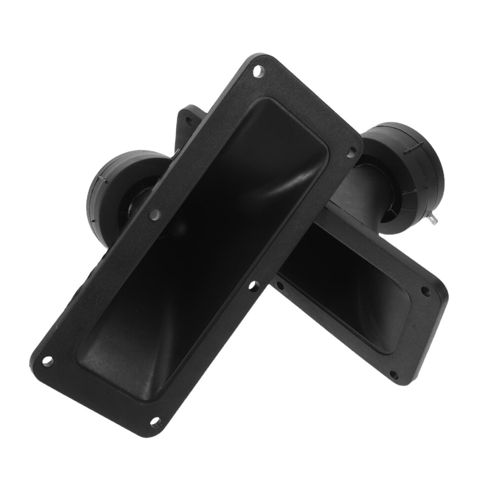 Horn Tweeter 2Pack For Car Home Dj Audio Pp Plastic Rectangular Tweeter Ceramic Output Energy Efficient Sound 9347817742770