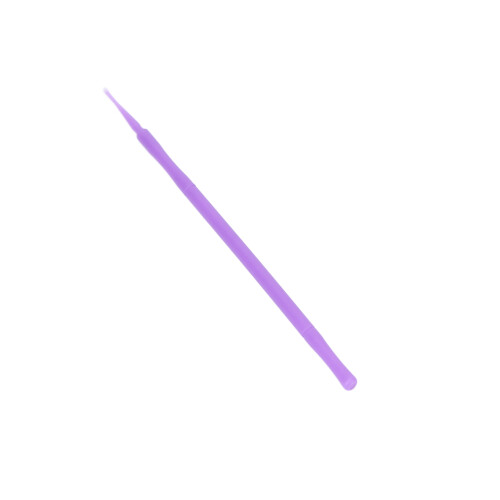 100pcs Purple Disposable Micro Applicator Brushes for Gel Application 2