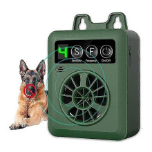 (Green) Anti Barking Devices for Dogs - Dog Bark Deterrent with 4 Modes | Rechargeable Waterproof Silencer | Works for Most Dogs, Indoors & Outdoors