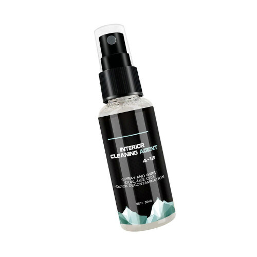 (30ML) Auto Headliners Cleaner Sprays Friendly Active Molecular Technology Vehicle Interior Cleaner Quick Drying Non Toxic Multicolor