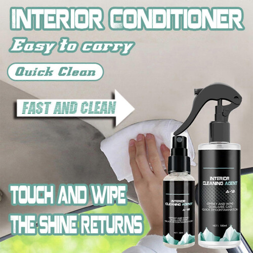(30ML) Auto Headliners Cleaner Sprays Friendly Active Molecular Technology Vehicle Interior Cleaner Quick Drying Non Toxic Multicolor 1