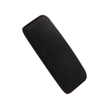 (Black red thread sue) Not Slip Automotive Interior Protectors Shock Absorbing Knee Leg Support Pads Universal All Car Models for Dashboard Multicolor