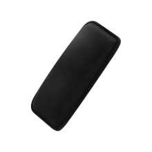 (Black black suede) Not Slip Automotive Interior Protectors Shock Absorbing Knee Leg Support Pads Universal All Car Models for Dashboard Multicolor