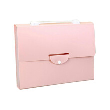 (Pink) 13 Pocket Document File Folder Expandable File Folder Expanding Document Organizers Holds 500 Sheet for Office School  Purple