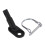 Bicycle Trailer Hitch with Secure Pin for Baby Trailers and Bikes 2