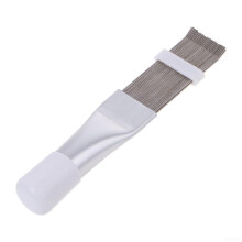 AC Fin Comb HVAC Coil Cleaning Tool with Stainless Steel Teeth and Aluminum Handle for Condenser