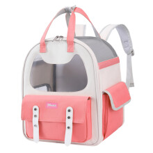 Dog Carrier Portable Cat Cage Four Season Cat Travel Bag-Pink