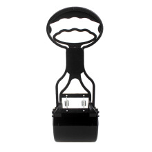 Easy Use Portable Pet Waste Scooper Outdoor Dogs Pooper-Black