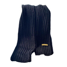 (Black) Winter Warm Plain Scarf For Women Casual Scarf Knit Scarf Solid Color Scarf Shawl Wrap Decorative Shawl Long Scarf  Burgundy