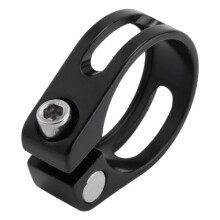 Bike Seat Clamp Aluminum Alloy Seatpost Clamp 28.6/31.8/34.9mm MTB Seat Tube Clip