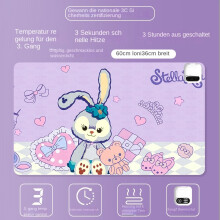 (Digital anzeige Fünf-Gang-Timing 80*33, Schach bär) Wasserdichtes Desktop-Heizkissen