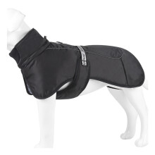Small Dog Winter Clothes Warm Puppy Outdoor Jackets-Black XXXL