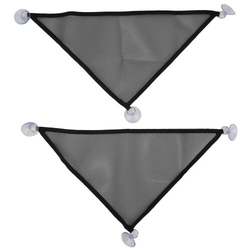 2 pezzi Amaca triangolare in rete per drago barbuto, Nero 1