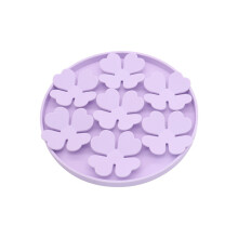 Dog Treat Dispensing Snuffle Toy Silicone Chew Toy for-Purple