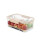 (Yellow) Outdoor Ice Preservation Box, Snackle Box with Ice Pack & Handle 1