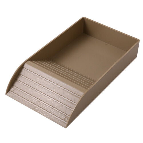 Turtle Climb Shelf Aquariums Plastic Turtle Basking-wood color