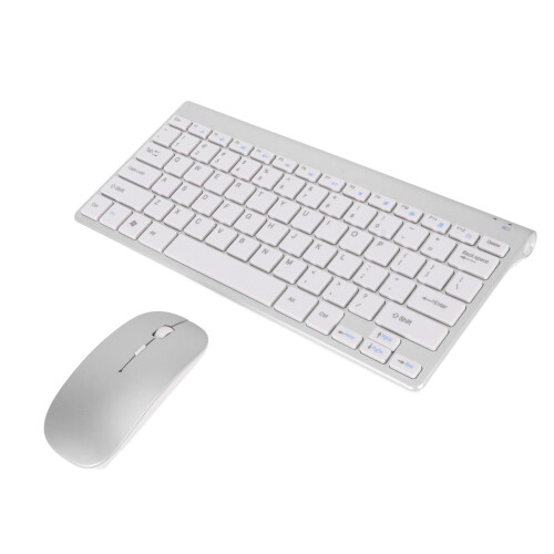 Ergonomic Wireless Keyboard And Mouse, Wide Compatibility With Connectivity Across 3 Devices, Power Saving Silent Keys For Windows Android iOS Devices 2