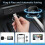 (Black) Relativelk Carplay,Relativelk Wireless Carplay for Wired CarPlay & Android Auto 3