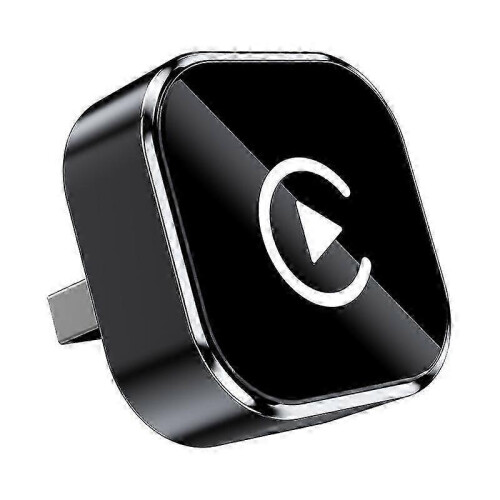(Black) Relativelk Carplay,Relativelk Wireless Carplay for Wired CarPlay & Android Auto