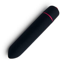 Bullet Vibrator Waterproof 10 Modes Quiet Powerful Mini Vibrator for Women Black