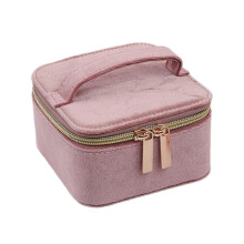 (Pink) Multifuntional Jewelry Storage Box Elegant Necklace Box Jewelry Case Elegant Jewelry Bag Jewelry Packaging Box for Rings  White