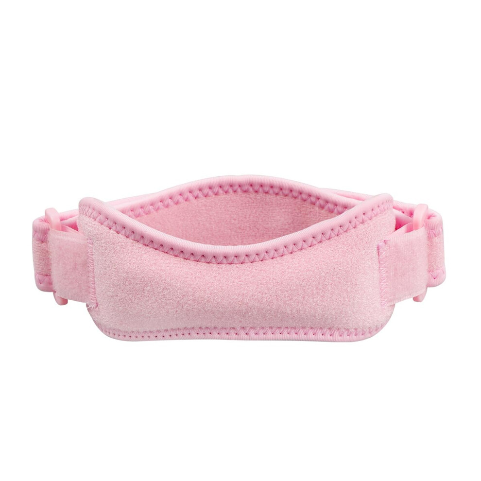 Pink Women Knee Strap Adjustable Patellar Tendon Support Brace For Sport
