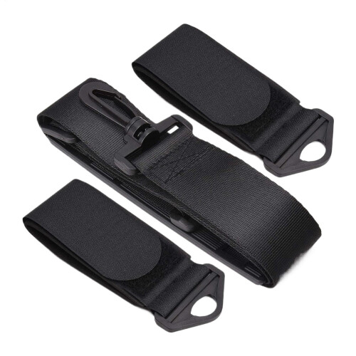 Snowboard Straps Fixed Strap Shoulder Strap Design Adjustable Fit Lightweight Portable Snowboard Accessories