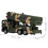 Military Missile Vehicle Model 1:50 Alloy Pull Back Toy with Lights 5