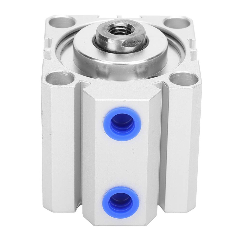Pneumatic Air Cylinder Sda50x30, 50Mm Bore, 30Mm Stroke, Double Action, Thin Stainless Steel Piston Rod 9382693474162
