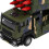 Military Missile Vehicle Model 1:50 Alloy Pull Back Toy with Lights 2