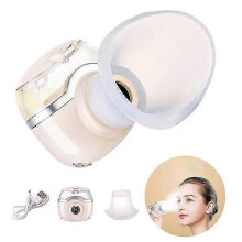 Portable Nano Eye Steamer for Dry Eyes - Heated Facial Mist Sprayer with 4 Temp Settings, Red Light Therapy for Eye Fatigue & Stye Relief