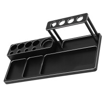 Universaler Aluminium RC-Werkzeughalter Organizer Stand, Schwarz, 240 x 105 x 69mm