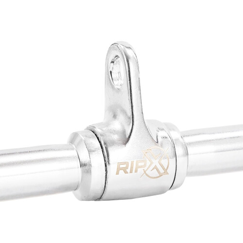 Revolving Straight Bar Cable Attachment Handle With Textured Grip For Cable Machines, Cable Machine Attachment 1