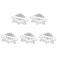 (JH060316) 5 Pcs Halloween Die Cuts Ghosted Cutting Dies Embossings Stencils Metal Template Molds for Scrapbooking Decorations