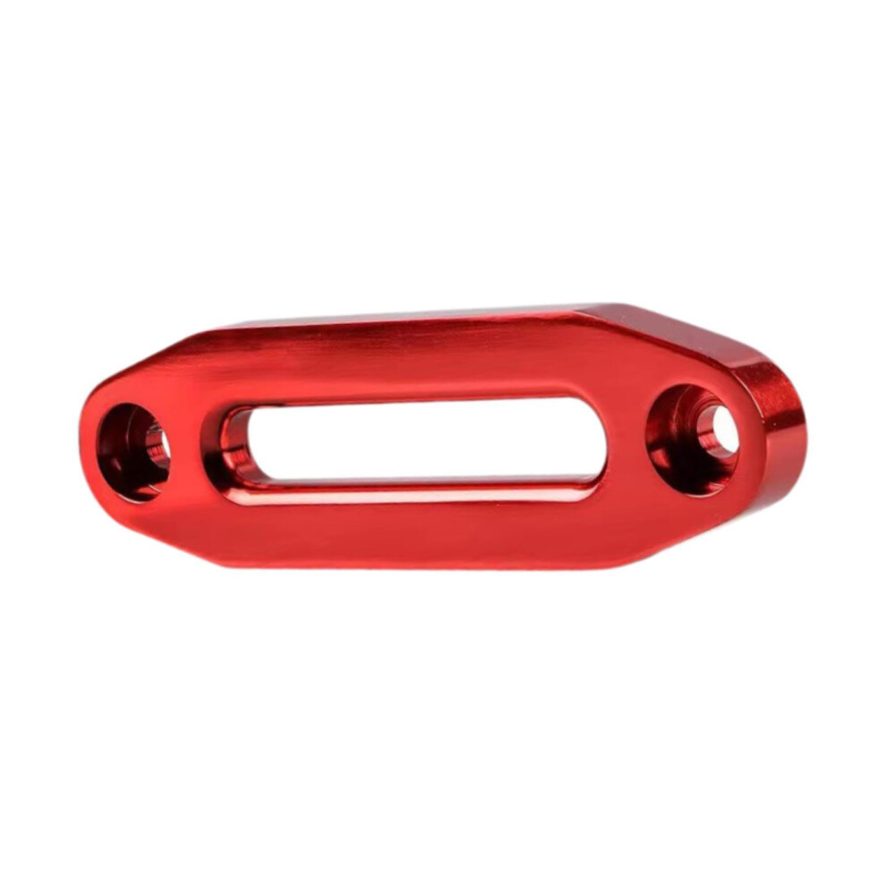 Fairlead 124 Mm Metal For Synthetic Winch Rope Cables Red 9199774148733