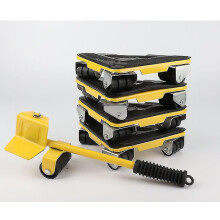 Kit de levage de meubles robuste avec roues, rotation à 360, charge maximale de 400 kg pour le déménagement de meubles