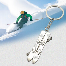 Porte-clés sports d'hiver Ski Porte-clés snowboard Jeux Petit cadeau