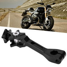 Aluminiumlegierungs-Hinterradbremse Hebel 125x27mm für Motorrad, Schwarz