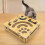 (28cm) Cat Nail File Enrichment Box Sturdy Safe Construction for Small Medium Large Cats 2
