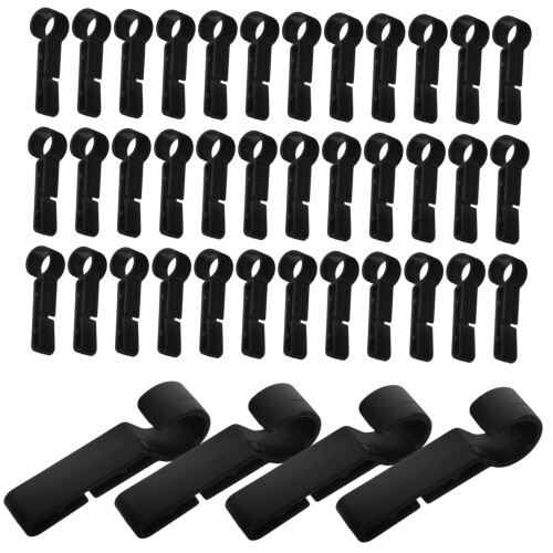 Hard Hat Buckle Hooks 100 Pieces Plastic Clip Hook Safety Helmet Accessory Construction
