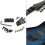 Electric Guitar String Locking Nut Replacement 6-String Headless Electric Guitar Locking Nuts with Wrench & Screw 2