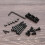 Electric Guitar String Locking Nut Replacement 6-String Headless Electric Guitar Locking Nuts with Wrench & Screw 5