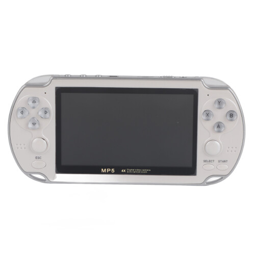 Console de jogos portátil retrô de 4,3 polegadas com 3000 jogos integrados, multifuncional, com emuladores de arcade GBA, SFC e FC, som estéreo